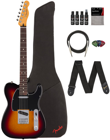 Fender Player II Telecaster - Limited Edition Sparkle 3-Color Sunburst w/ Cleaning Kit
