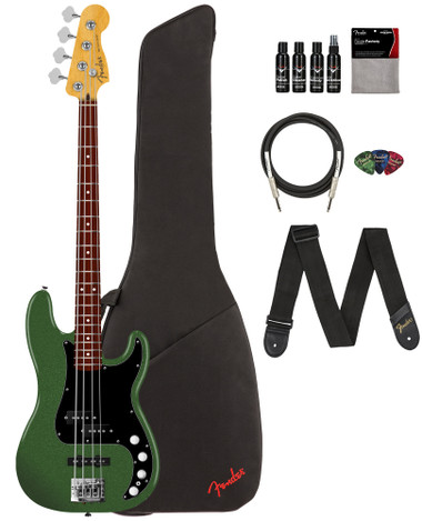 Fender Player II Modified Active Precision Bass - Harvest Green Metallic w/ Cleaning Kit