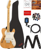 Fender Squier Classic Vibe '70s Telecaster Thinline - Natural w/ Gig Bag