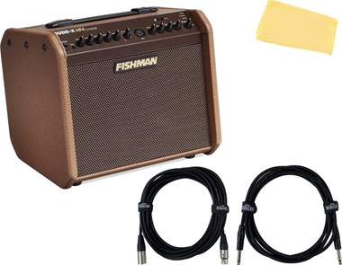 Fishman Loudbox Mini Charge Battery-Powered Acoustic Combo Amplifier w/ Cables