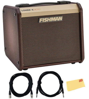 Fishman Loudbox Micro 40-Watt Acoustic Combo Amplifier w/ Cables