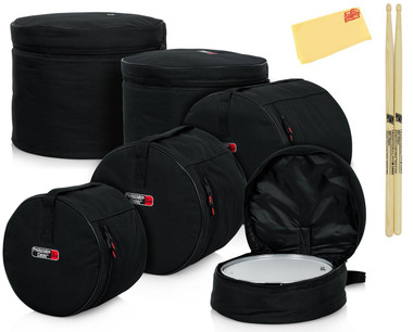 Gator Standard Drum Set GP-STANDARD-100 w/ Drumsticks