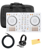 Pioneer DJ DDJ-FLX4 2-Channel DJ Controller - White w/ Case