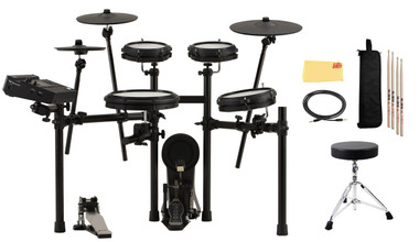 Roland TD313 V-Drums Electronic Drum Kit w/ Drum Throne