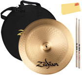 Zildjian 18-Inch I Family China Cymbal w/ Drumsticks