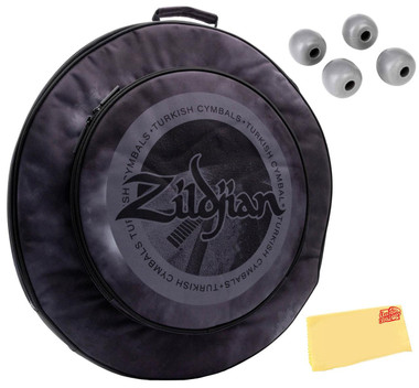 Zildjian 20-Inch Student Cymbal Backpack - Black Raincloud w/ Practice Tips