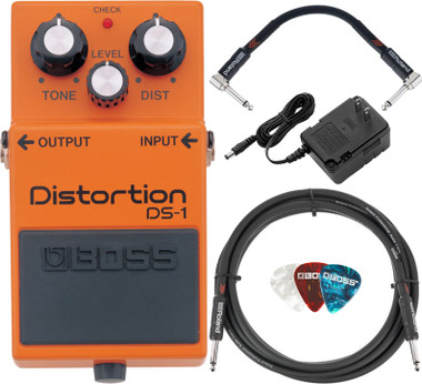 Boss DS-1 Distortion w/ Power Supply
