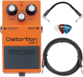 Boss DS-1 Distortion w/ Cables