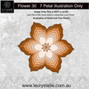 F30 Flower Solid Petals CUT FILE