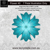 F40 Flower Solid Petals CUT FILE