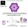 F300 Flower Segment Petals CUT FILE