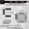 Explosion Box  Lid 40390 CUT FILE