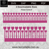 Paper Flower Centres SVG