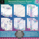 A4 Mermaid Elegance 