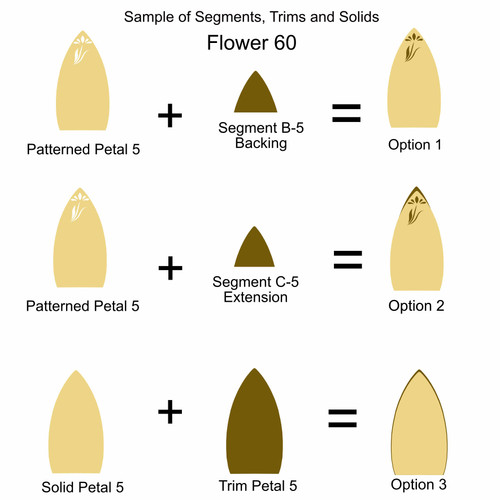 F60 Flower Solid Petals CUT FILE