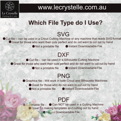 F370 Flower Segment Petals CUT FILE F370 Flower Segment Petals CUT FILE