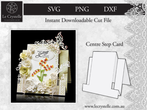 Centre Step Card CUT FILE