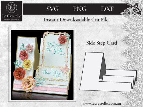 Side Step Card CUT FILE