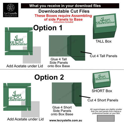 Square Just Because Box SVG Square Just Because Box SVG