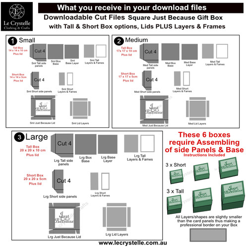 Square Just Because Box SVG Square Just Because Box SVG