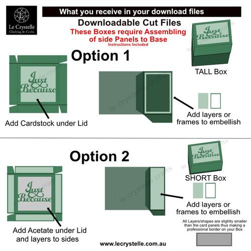 Square Just Because Box SVG Square Just Because Box SVG