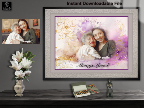 Digital Memorial Portrait 2214 Digital Memorial Portrait 2214