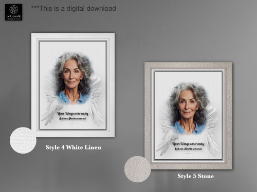 Digital Memorial Portrait 2217 Digital Memorial Portrait 2217