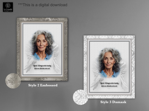 Digital Memorial Portrait 2217 Digital Memorial Portrait 2217