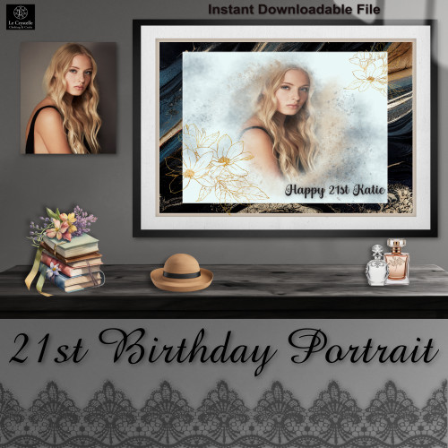  Digital Birthday Portrait 4411
