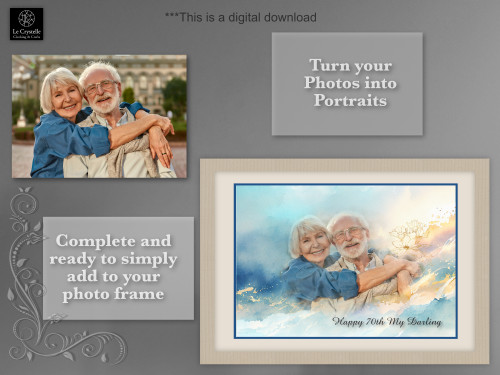 Digital Birthday Portrait 4412