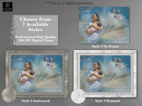 Digital Family Loss Portrait 5510