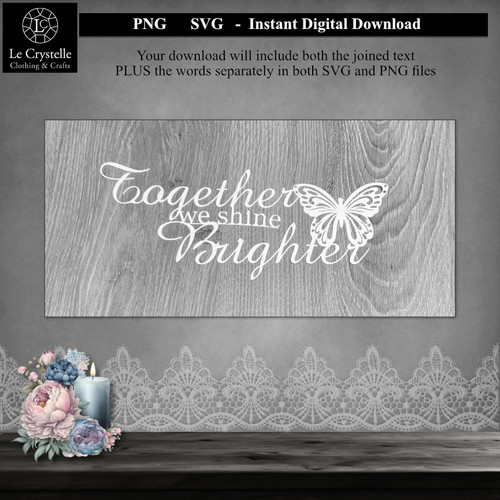 Together we shine brighter