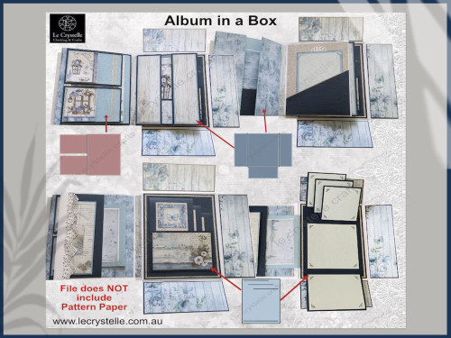 Album in a Box Cut File