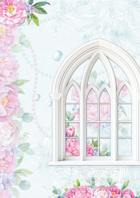 A4 Fairy Dreams Digital Paper ADD ON Floral Collection Part 6