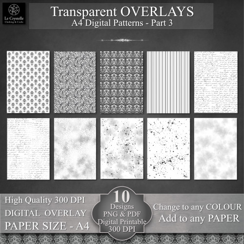 A4 Transparent Overlay Part 3 A4 Transparent Overlay Part 3