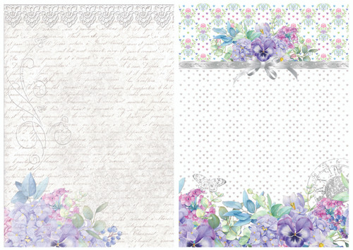 A5 Mermaid Elegance Digital Paper