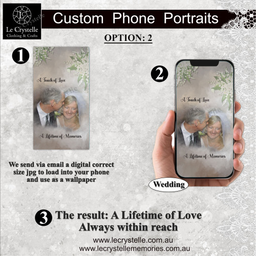 Mobile Wedding Portrait Mobile Wedding Portrait