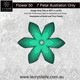 F50 Flower Solid Petals CUT FILE