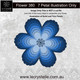 F380 Flower Solid Petals CUT FILE