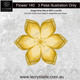 F140 Flower Patterned Petals CUT FILE