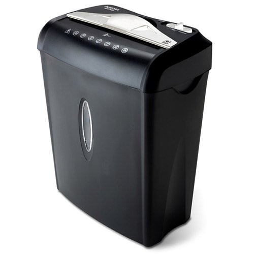 8 Sheet Crosscut Paper & Credit Card Shredder w/ 3.7 Gallon Basket