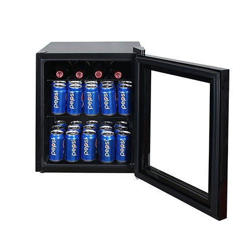 15 Bottle 60 Can Wine & Beverage Center Black