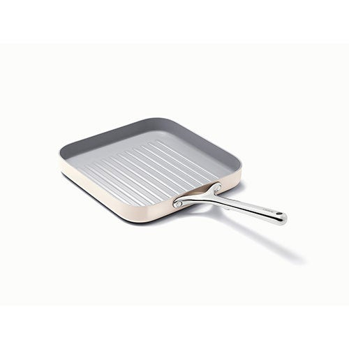 11" Square Grill Pan Cream