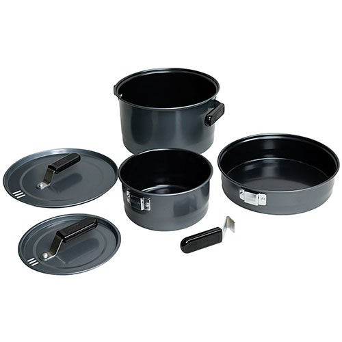 6pc Family Cook Set Black