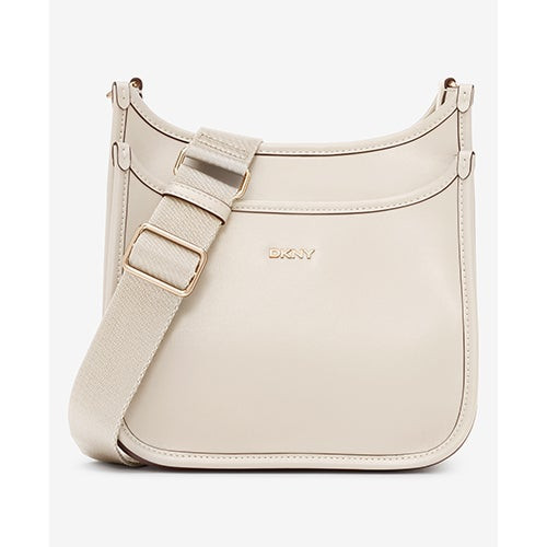 Brook Leather Messenger Ivory