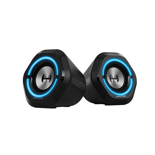 G1000 2.0 RGB Bluetooth Gaming Speakers - Set of 2 Black