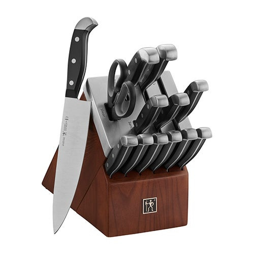 Statement 14pc Self-Sharpening Knife Block Set