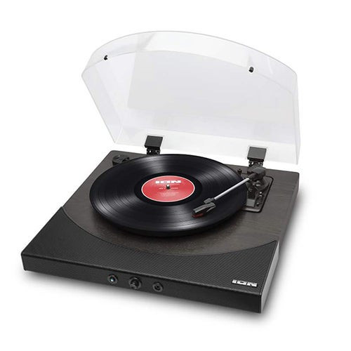 Premier LP Wireless Turntable w/ Built-in Speakers Black