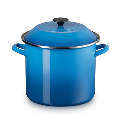 10qt Enamel on Steel Covered Stockpot Marseille