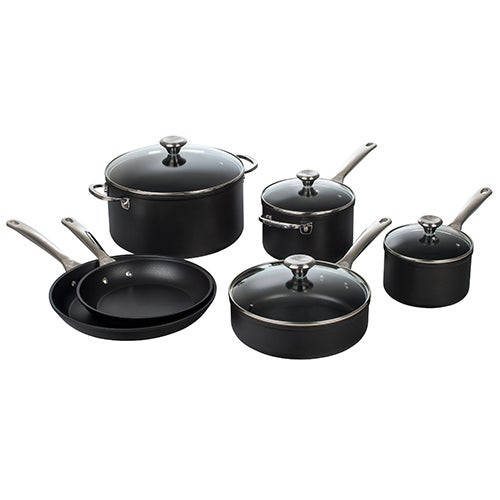 10pc Toughened Nonstick PRO Cookware Set